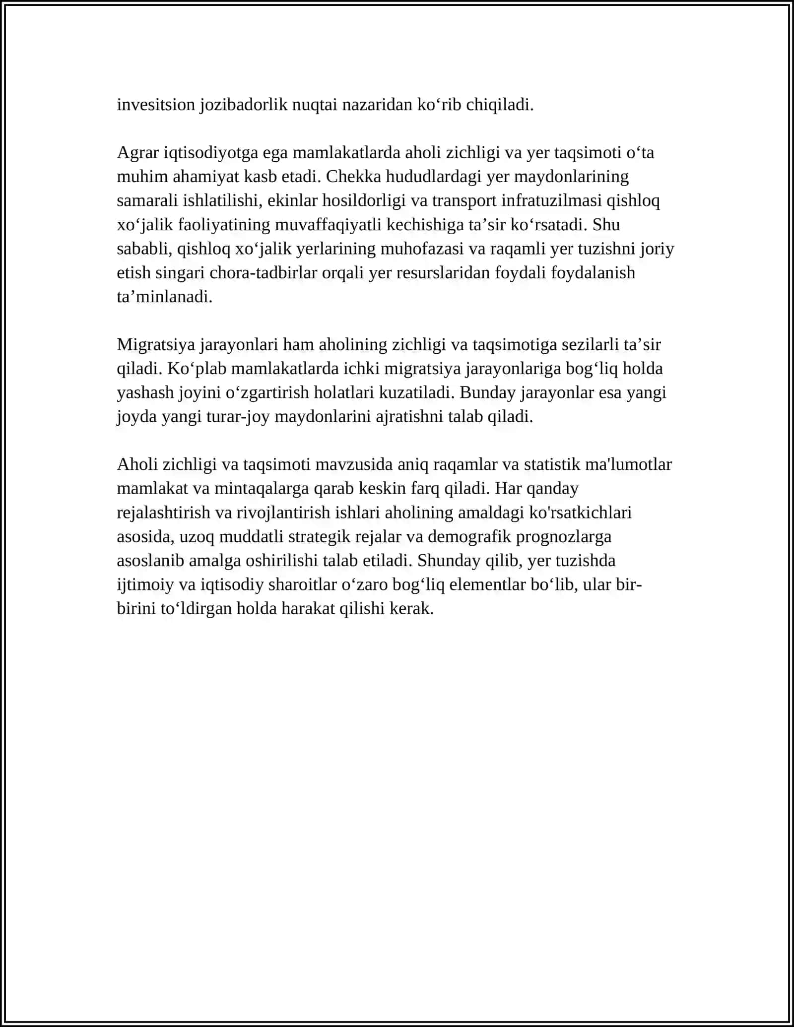 YER TUZISHDA FOYDALANILADIGAN IJTIMOYI VA IQTISODIY SHAROITLAR 4