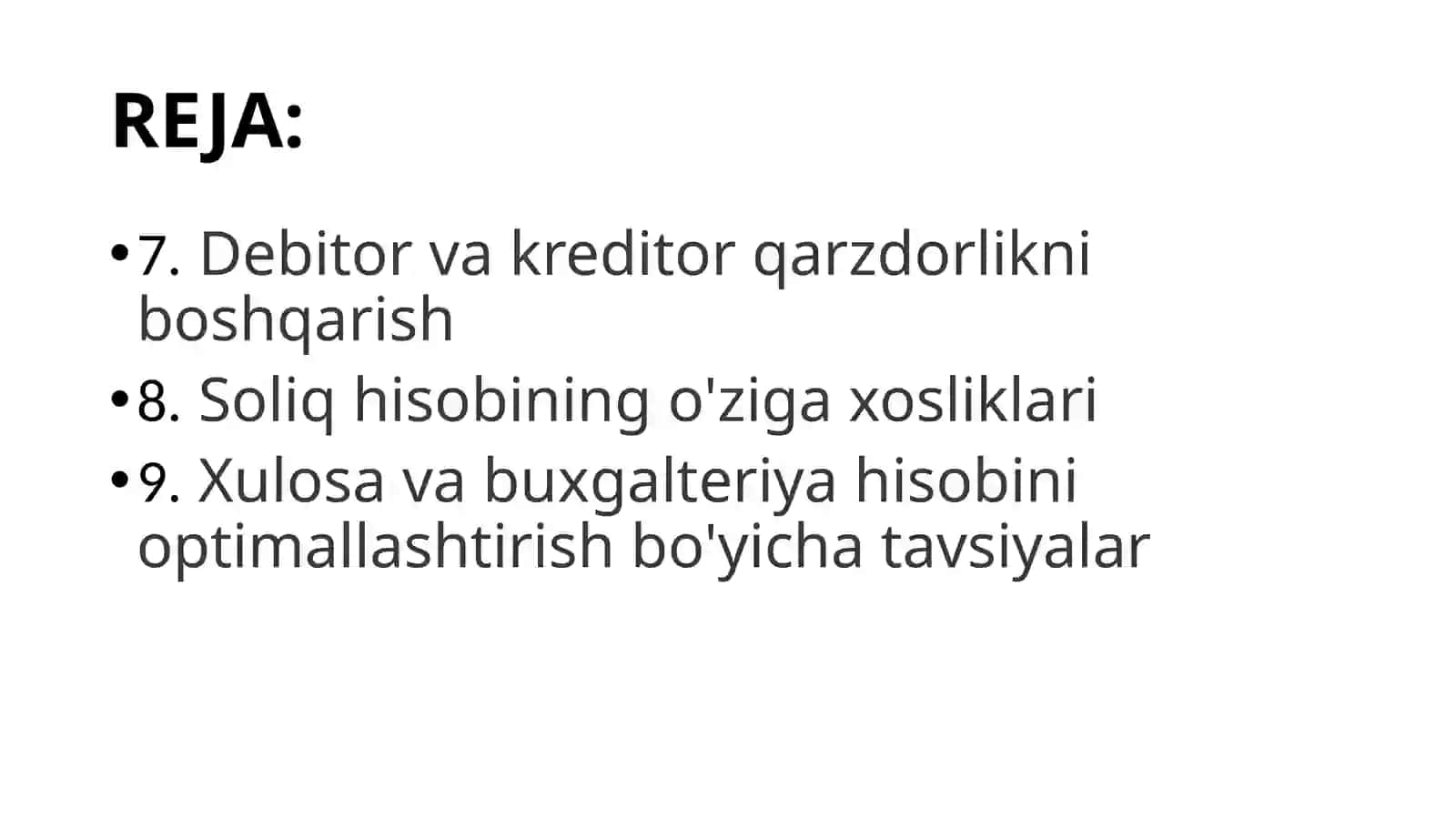 Servis xizmatlarini ko'rsatuvchi sub'ektlardabuxgalteriyahisobi 4