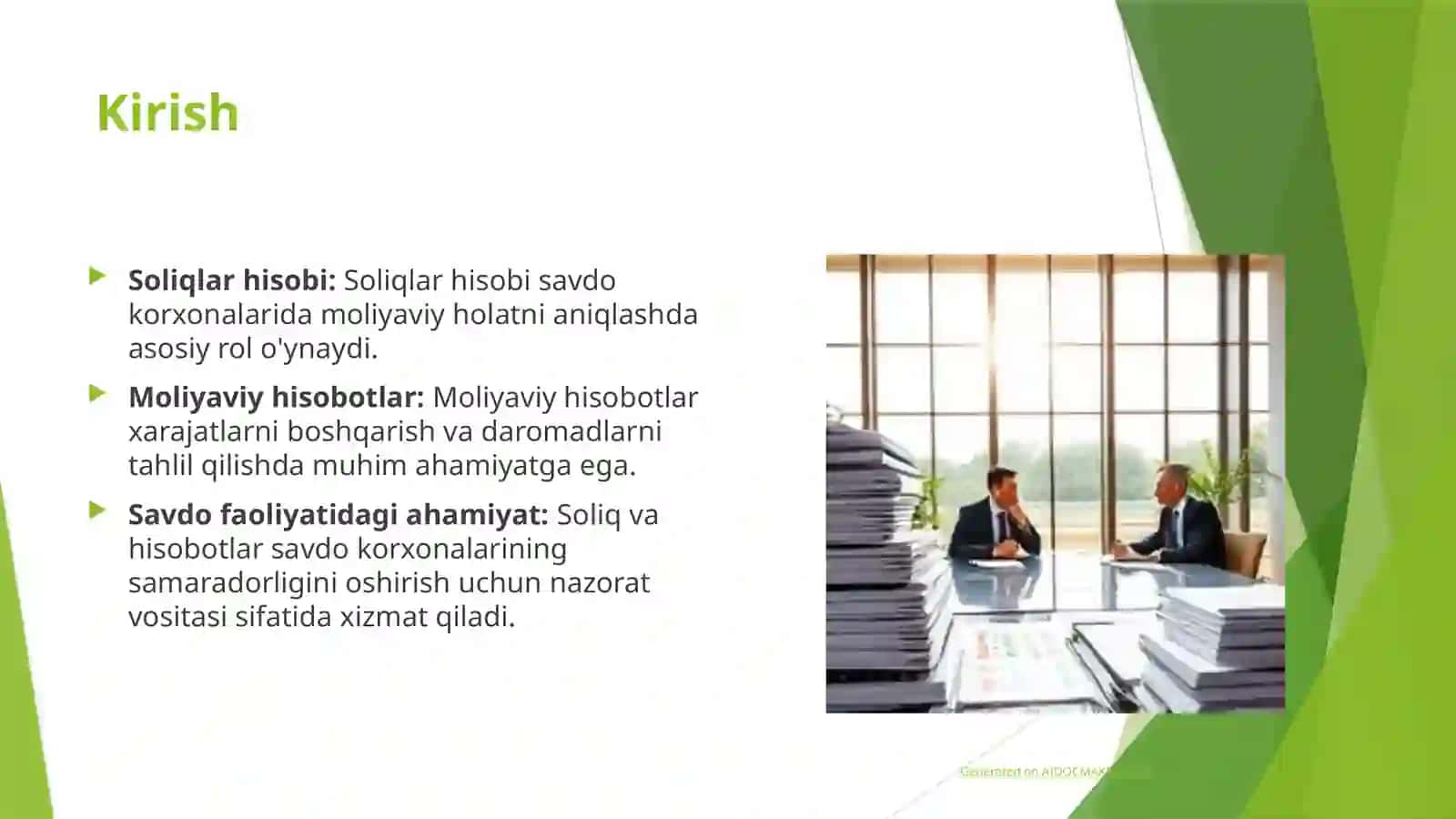 Savdo Korxonalarida Soliqlar Hisobi Tahlili 4