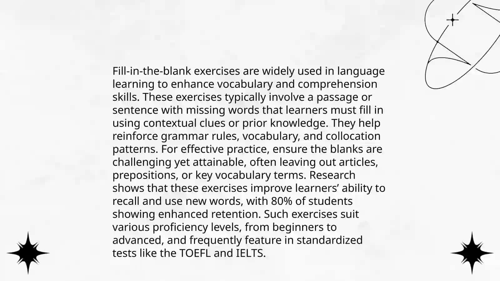 How to test vocabulary 4