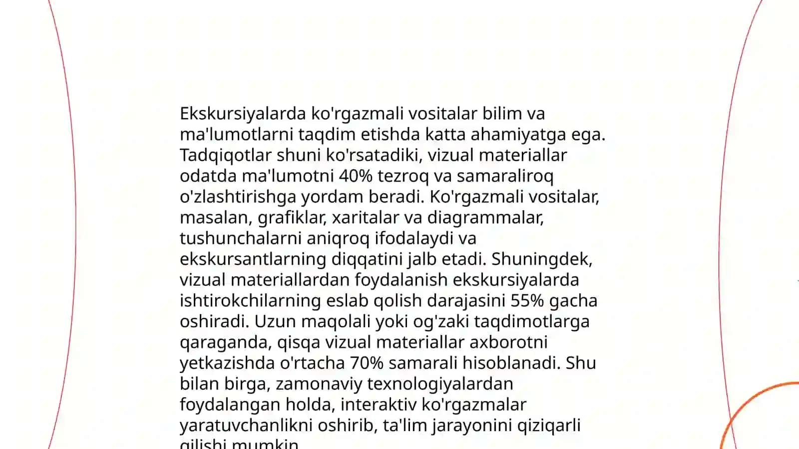 Ekskursiyalarning ta'limiy ahamiyati 4