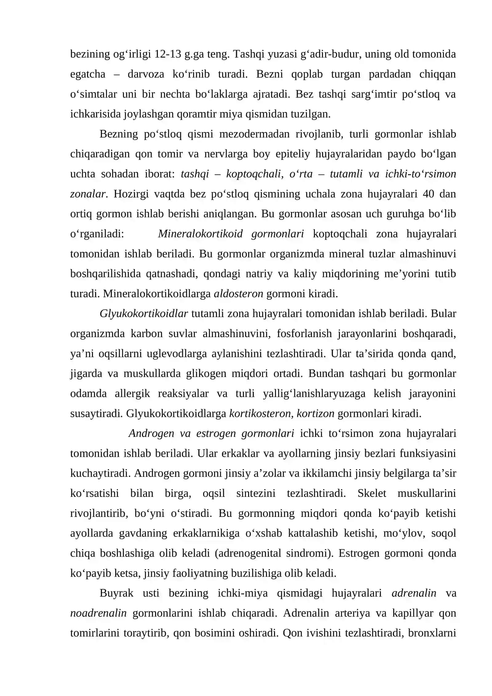 10-MA’RUZA. ICHKI SEKRETSIYA BEZLARI 4
