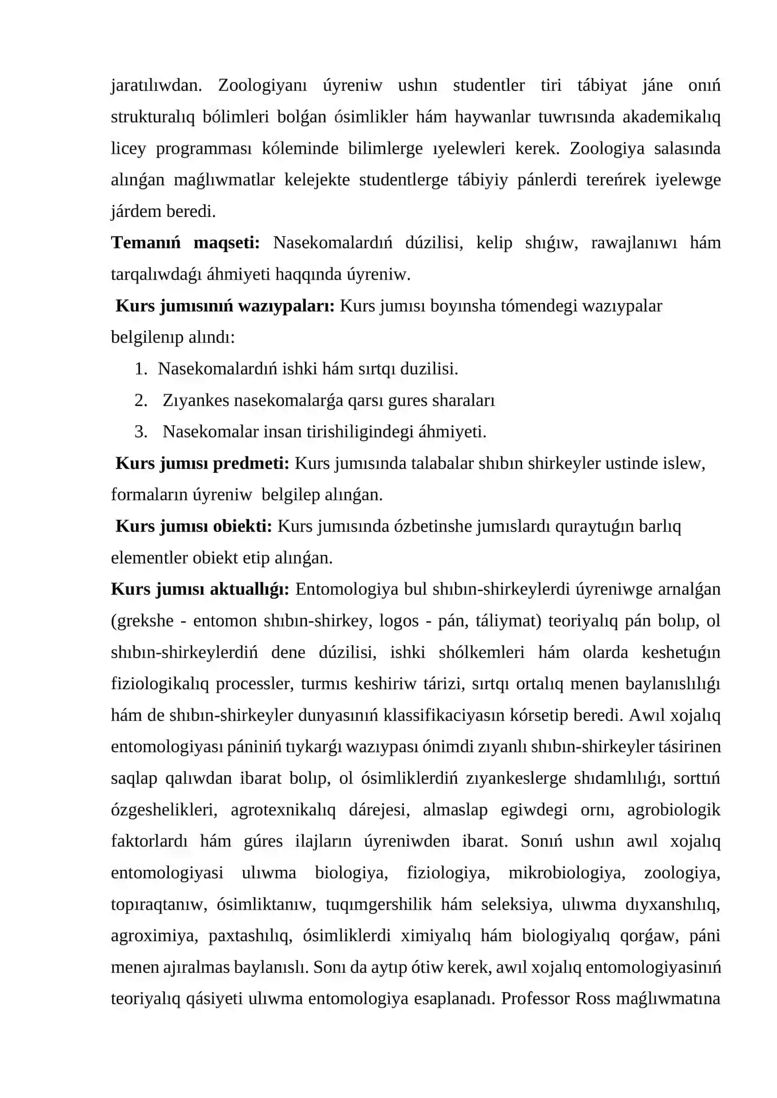 Nasekomalardiń insan-tirishiligindegi áhmiyeti 4
