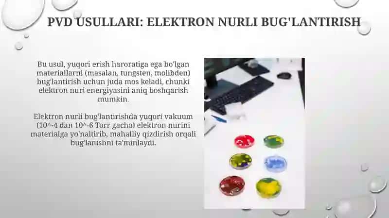 Nanozarrachalarni olish usullari 4