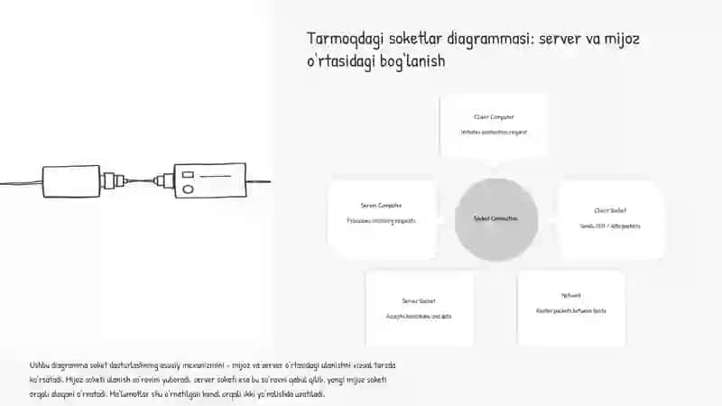 Soket dasturlash va tarmoq ilovalari 4