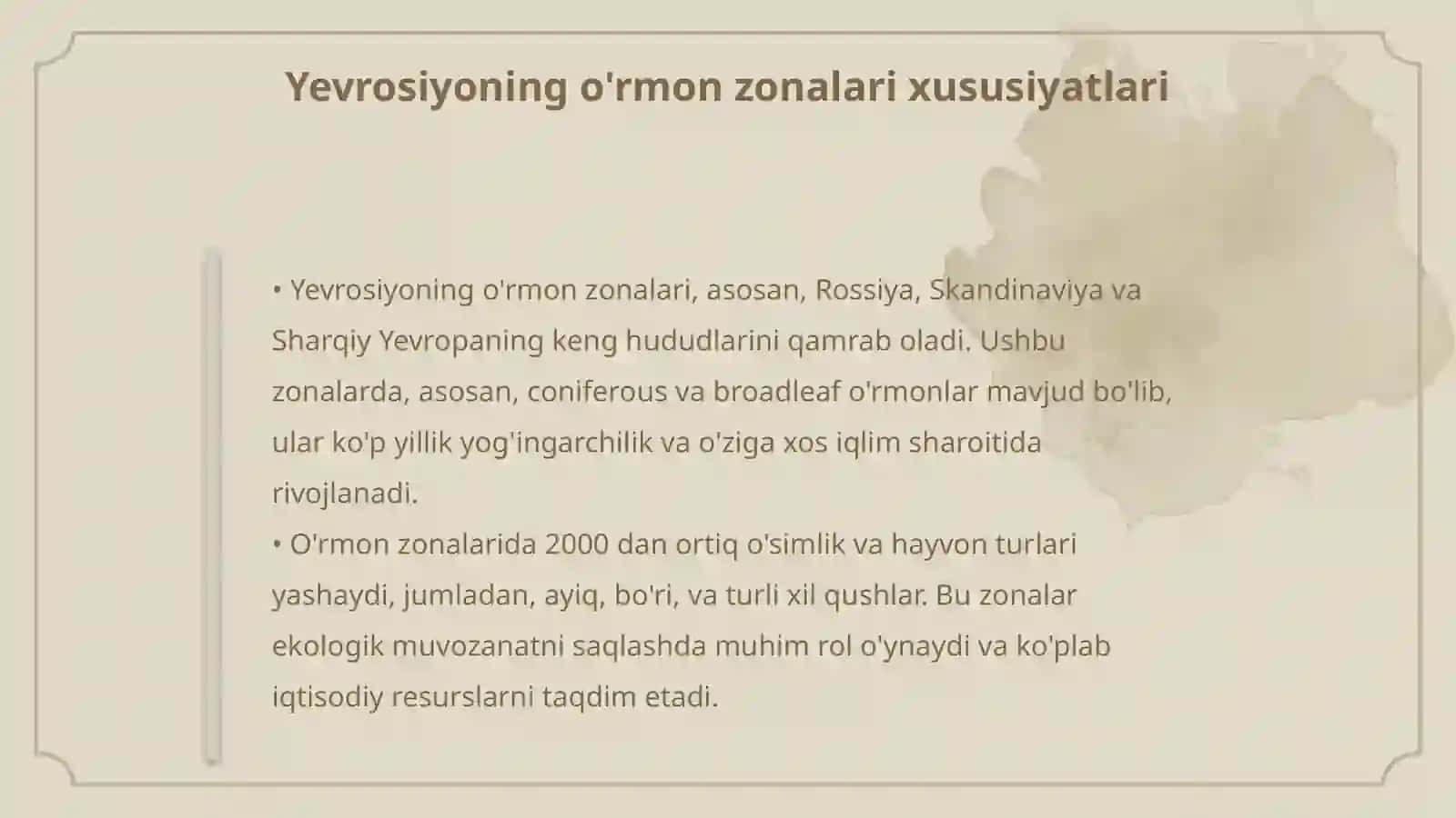 Yevrosiyoning tabiat zonalari 4