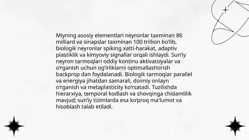 Odamlar kabi fikrlaydigan tizimlar 4