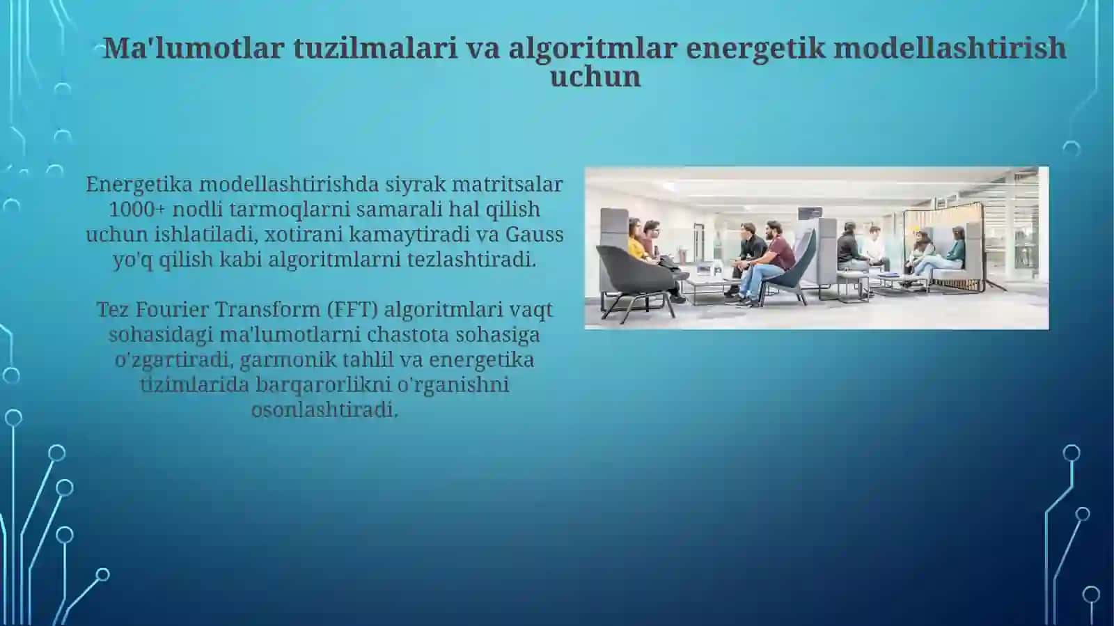 Energetikada yuqori darajali dasturlar tayyorlash strukturalari 4