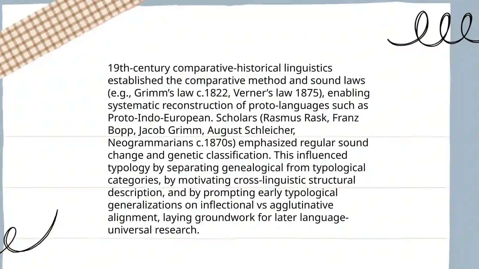 History of the development of linguistic typology 4