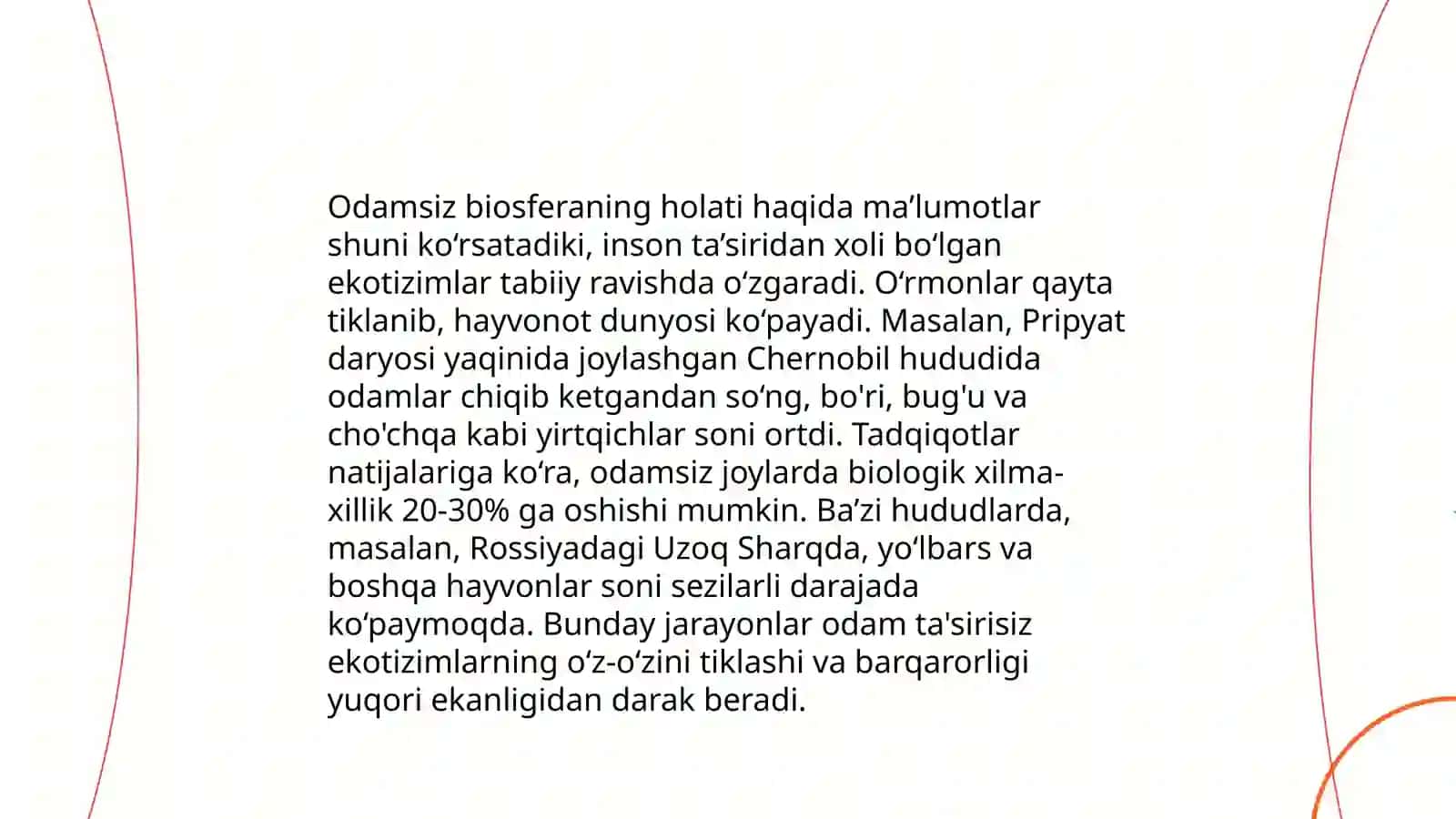 Odam va biosfera, noosfera haqidagi V.I.Vernadskiyning o'rganishlari 4