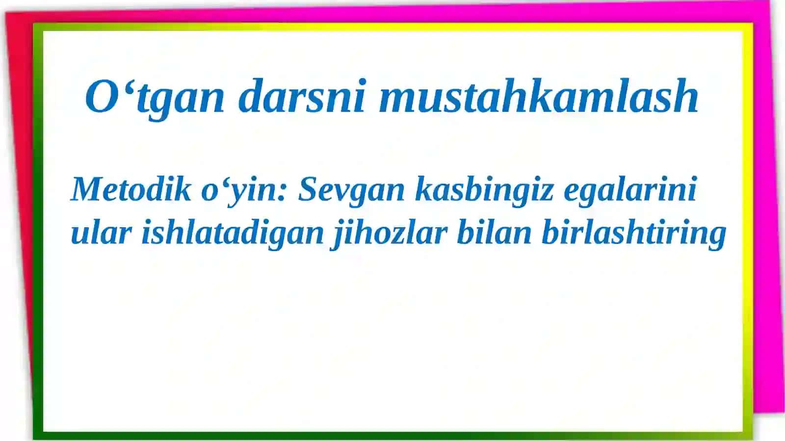 2-sinf ona tili Hayvonlarga atab qo‘yilgan nomlar imlosi 4
