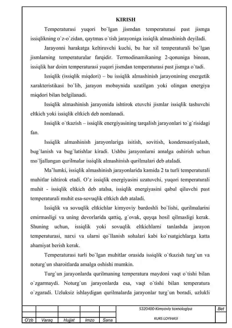 Issiqlik almashinish qurilmalari 4