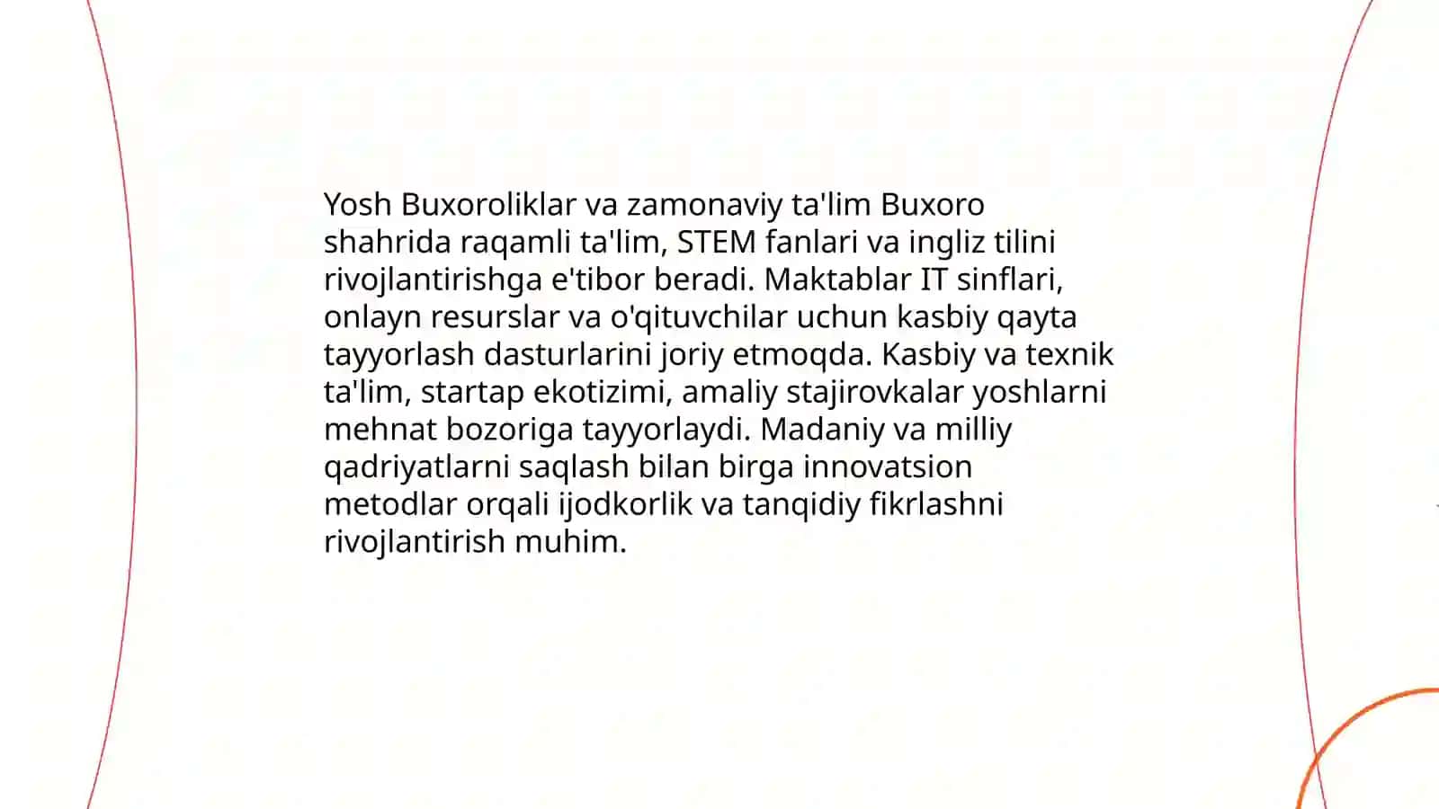 Yosh Buxoroliklar 4