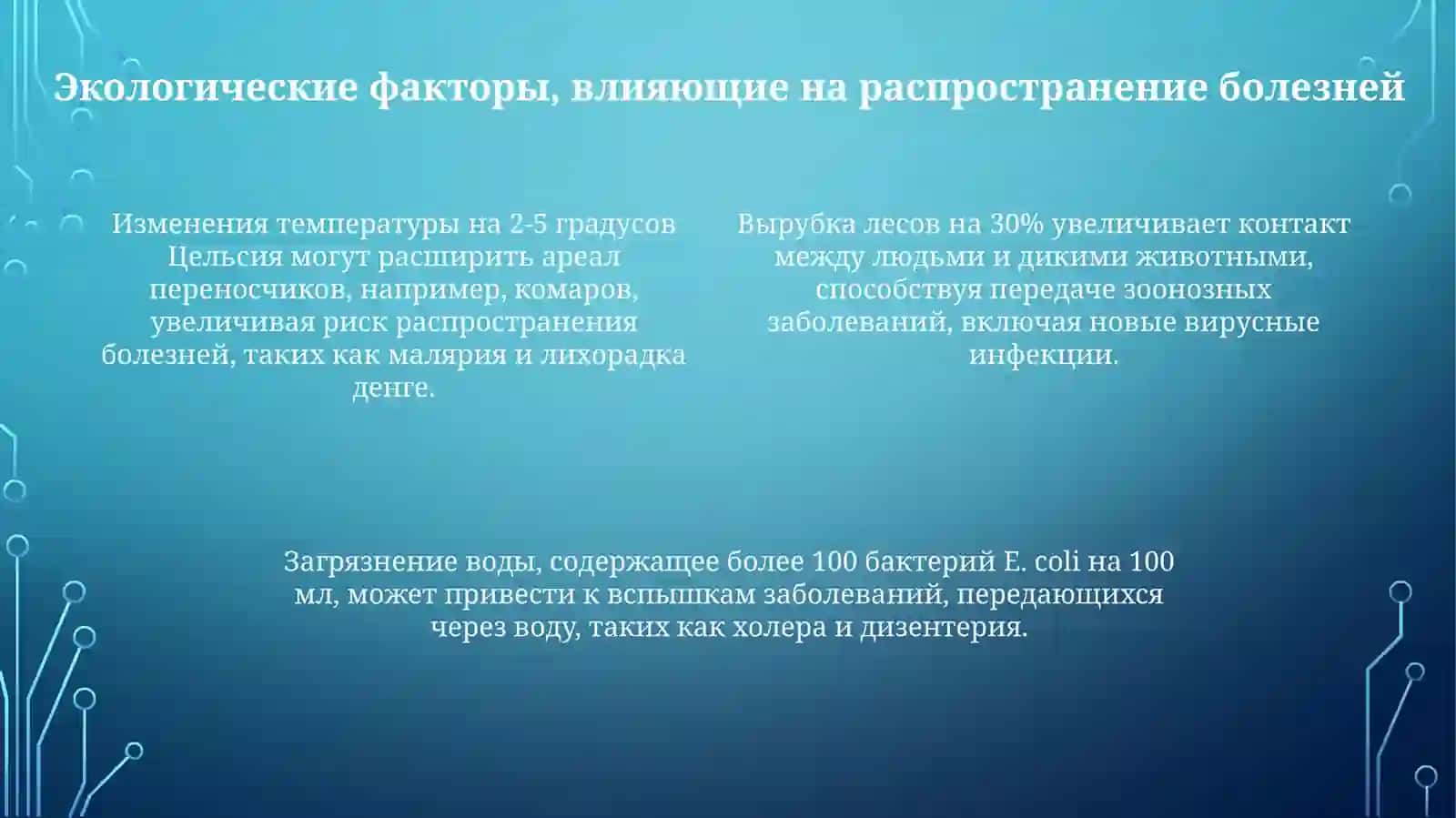 Презентация: Эффективность адаптации и экологические аспекты заболеваний 4