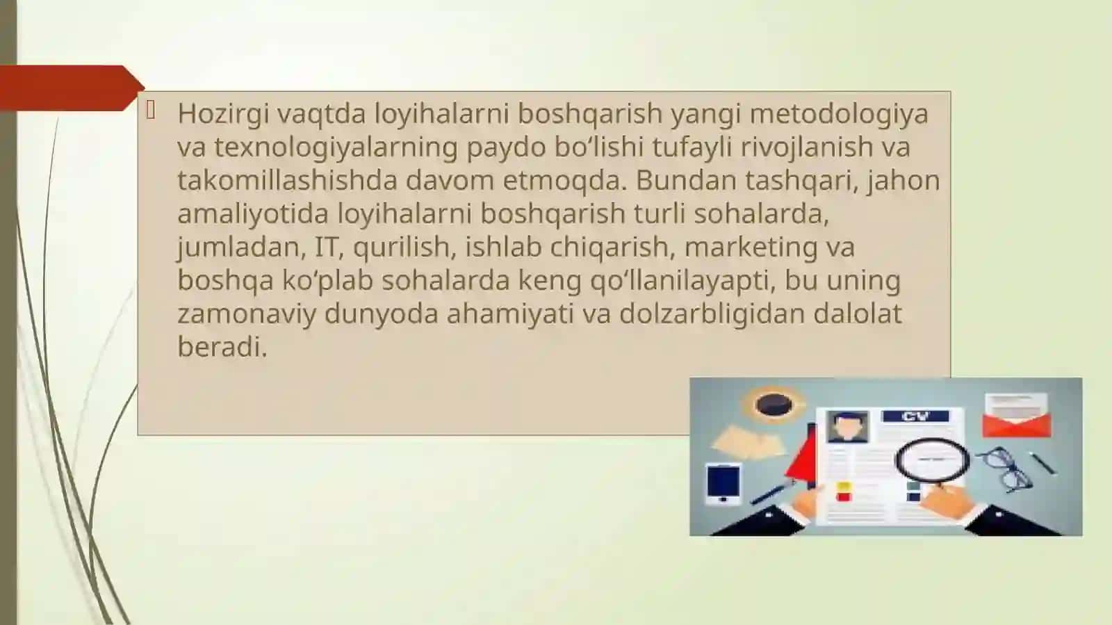 LOYIHA BOSHLASH 4