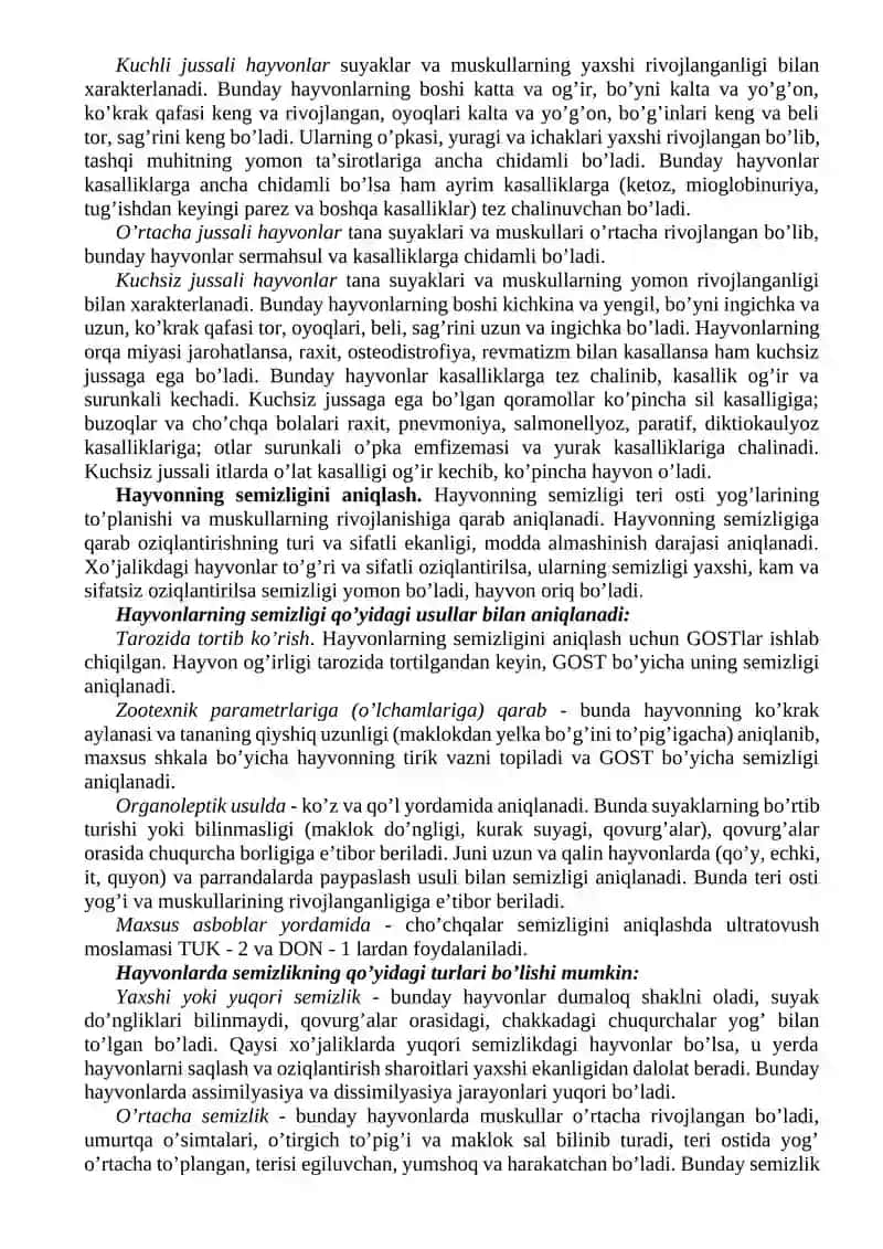 Umumiy Diagnostika. Hayvonlarni Umumiy Tekshirish 4