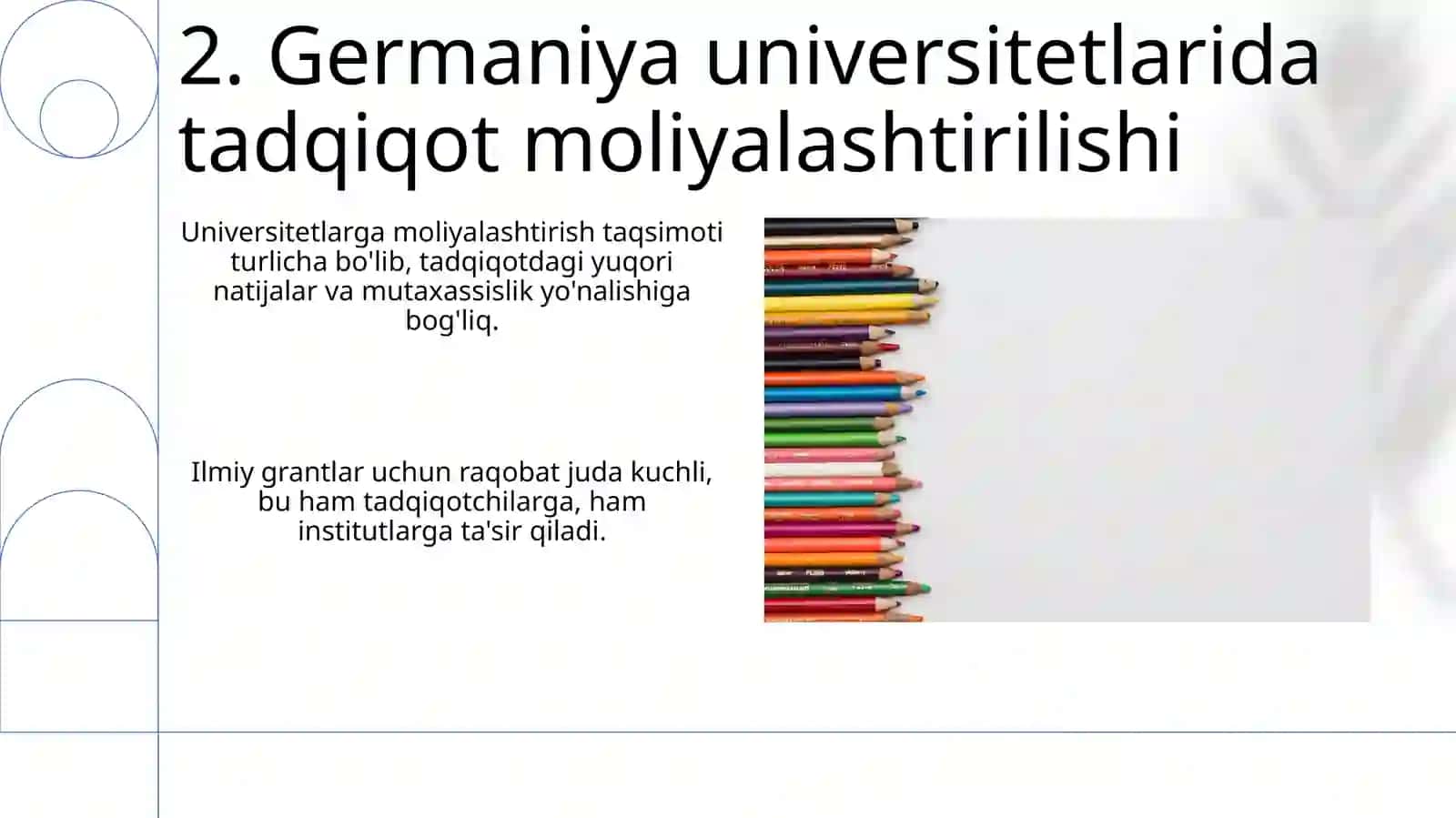 Germaniya talim tizimining moliyaviy jihatlarini tahlil etish 4