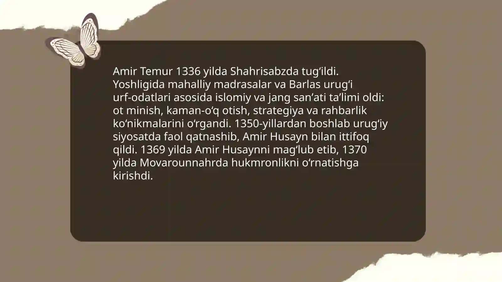 Amir Temur tarixi 4