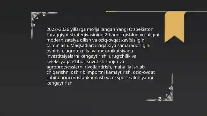 2022-2026 yillarga mo'ljallangan Yangi O'zbekiston Taraqqiyot strategiyasi 4