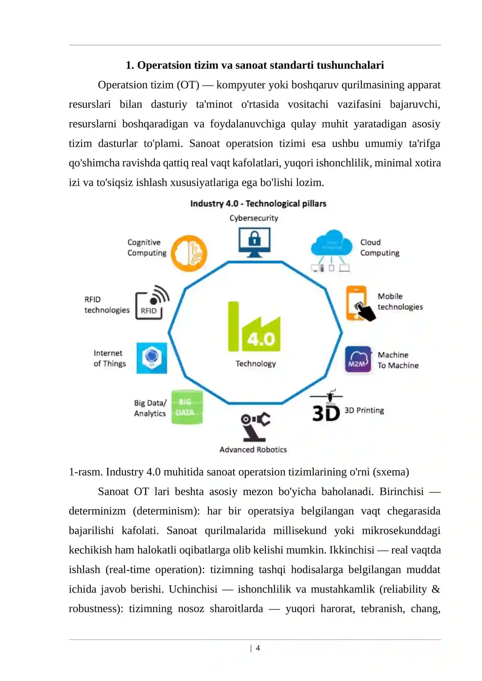 OTning sanoat standartlari (QNX, Linux OS) 4