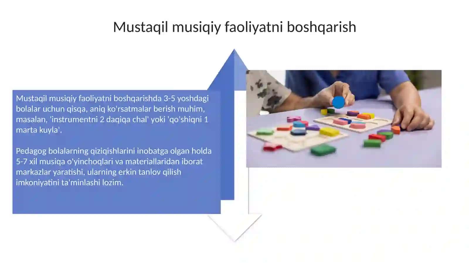 Bolalarning mustaqil musiqiy faoliyati mazmuni va unga rahbarlik qilish 4