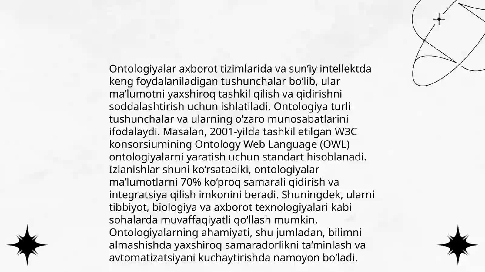 Bilimlarni namoyish qilish modellari 4