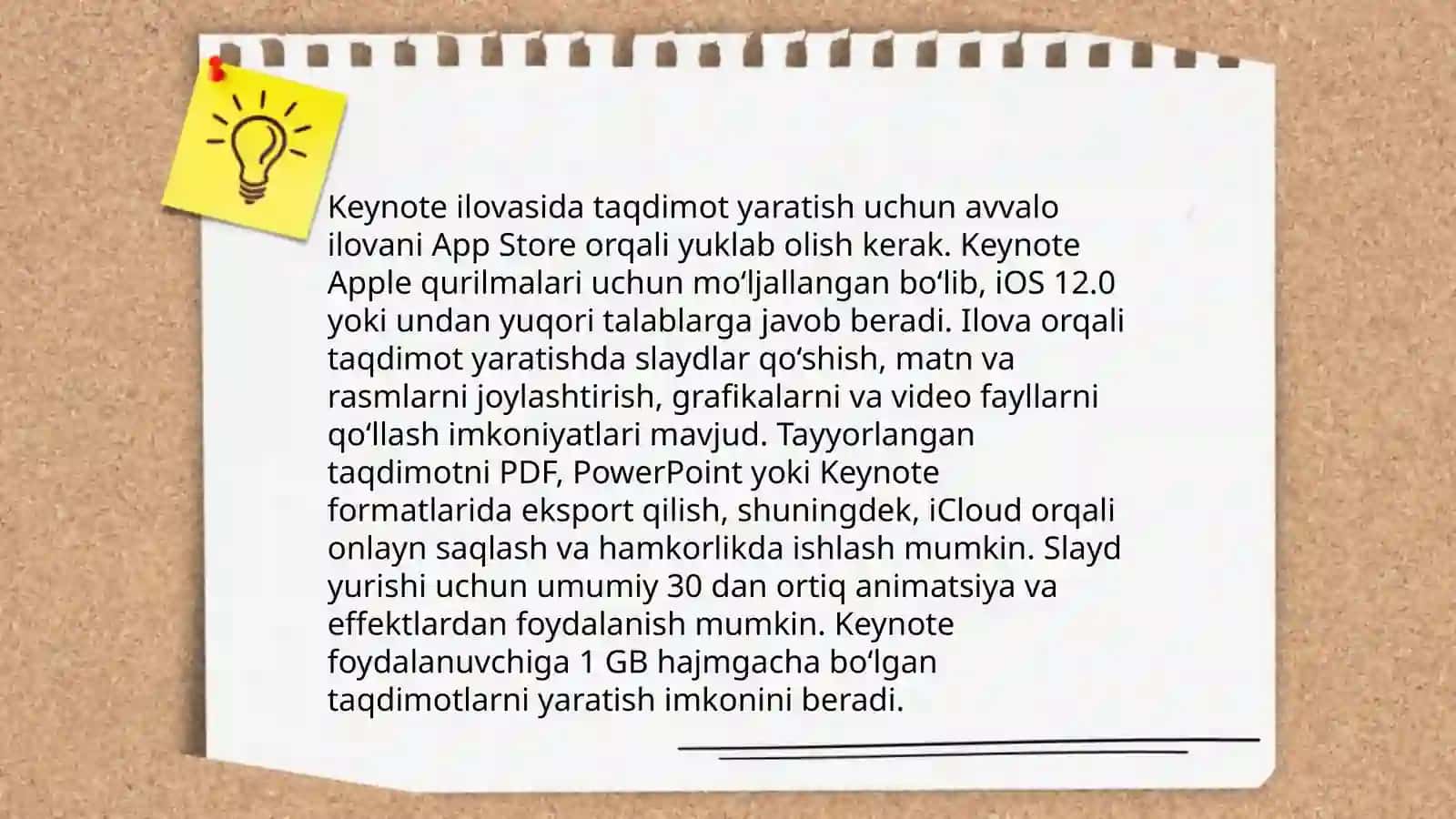 PowerPoint dasturidan foydalanish 4
