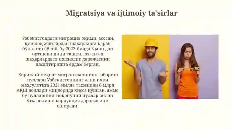 Migratsiya va madaniy almashinuv 4