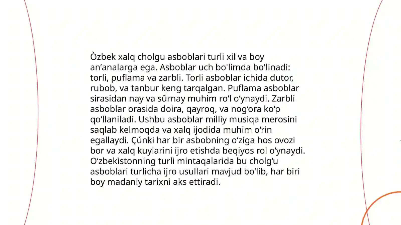 Òzbek xalq cholgu orkestri 4