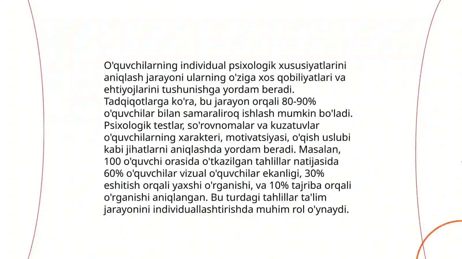 Taʼlim muassasasi psixologining psixologik diagnostika faoliyati 4