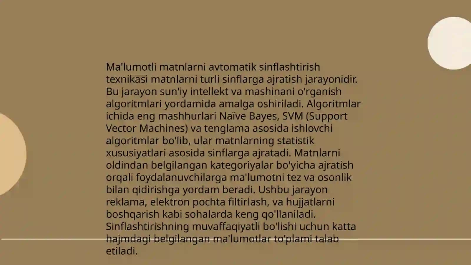 Axborot (matn) ustida ishlash,qiyosiy taxlil 4