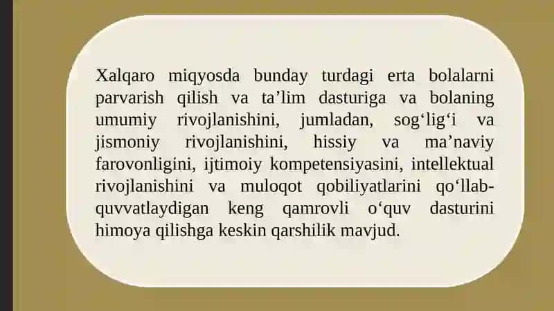MAKTABGACHA TA’LIM TASHKILOTLARIDA PEDAGOGIK JARAYONNI LOYIHALASHTIRISHNING TUZILISHI VA FUNKSIYALARI 4