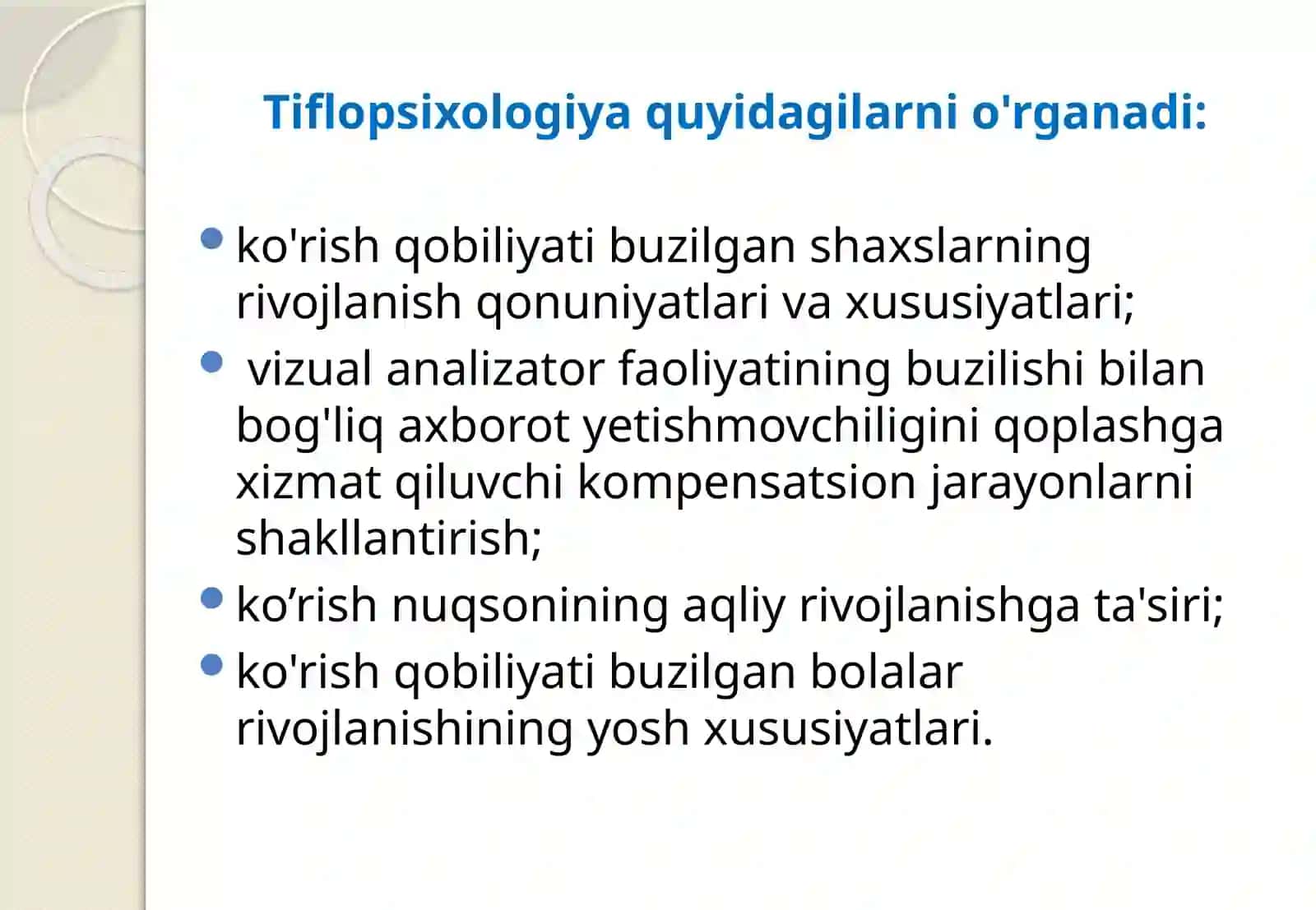 Tiflopsixologiyaning nazariy asoslari 4