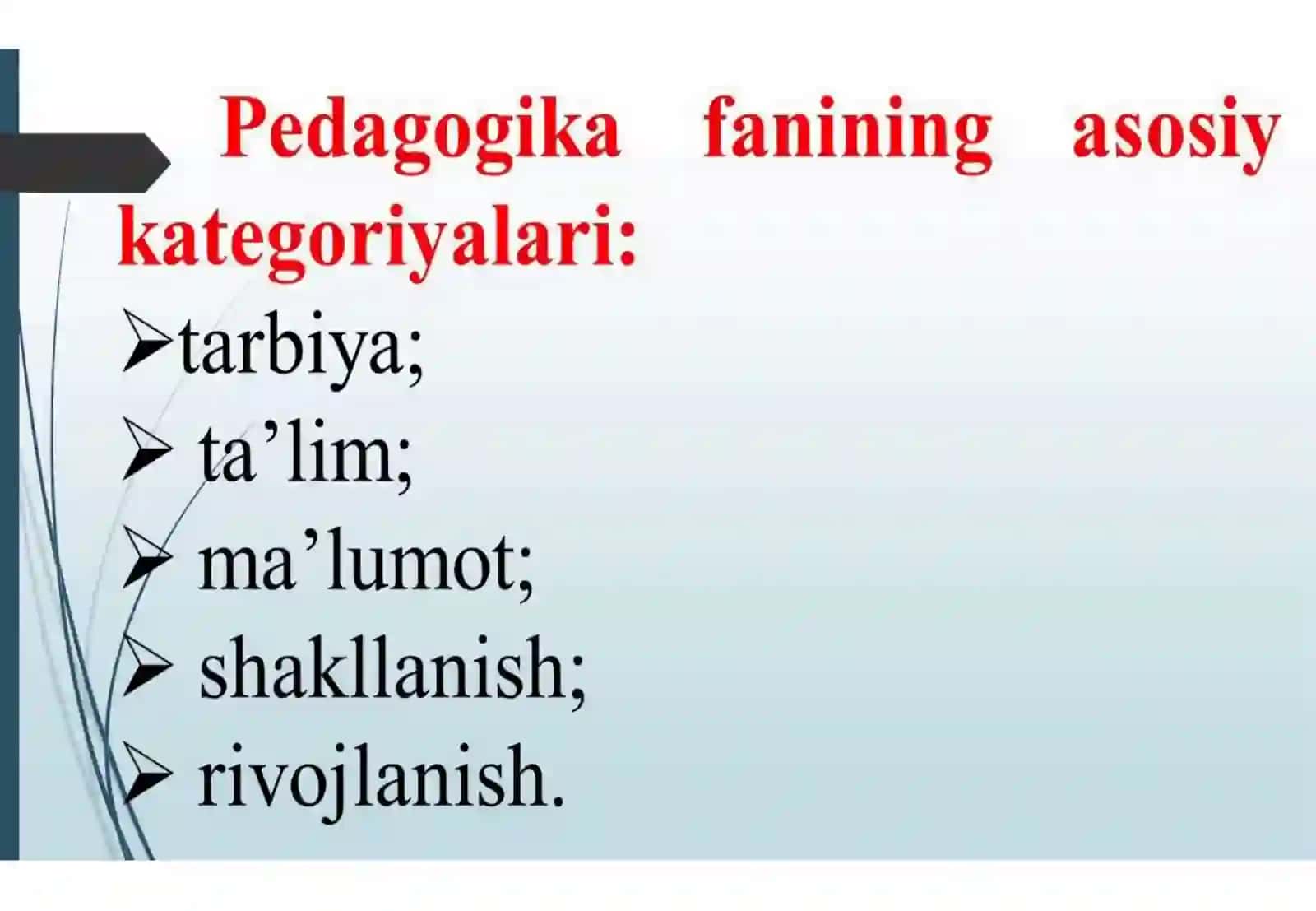 BADIIY PEDAGOGIKA FANINING NAZARIY ASOSLARI 4
