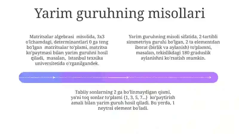 Yarim Guruh tushunchasi 4