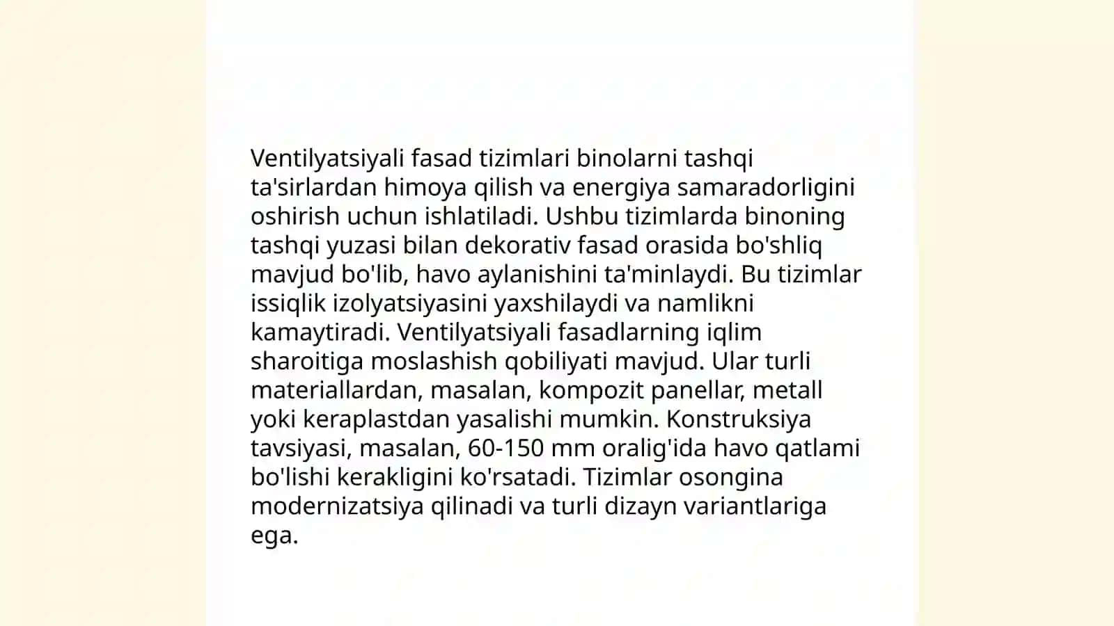 Zamonaviy qoplama(fasad) materiallari 4