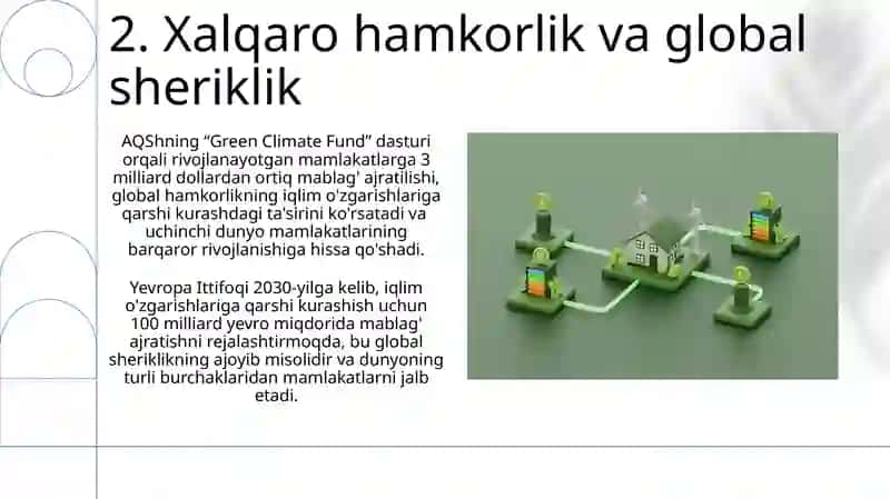 Rivojlangan mamlakatlarda yashil ósish ni taminlash modellari 4