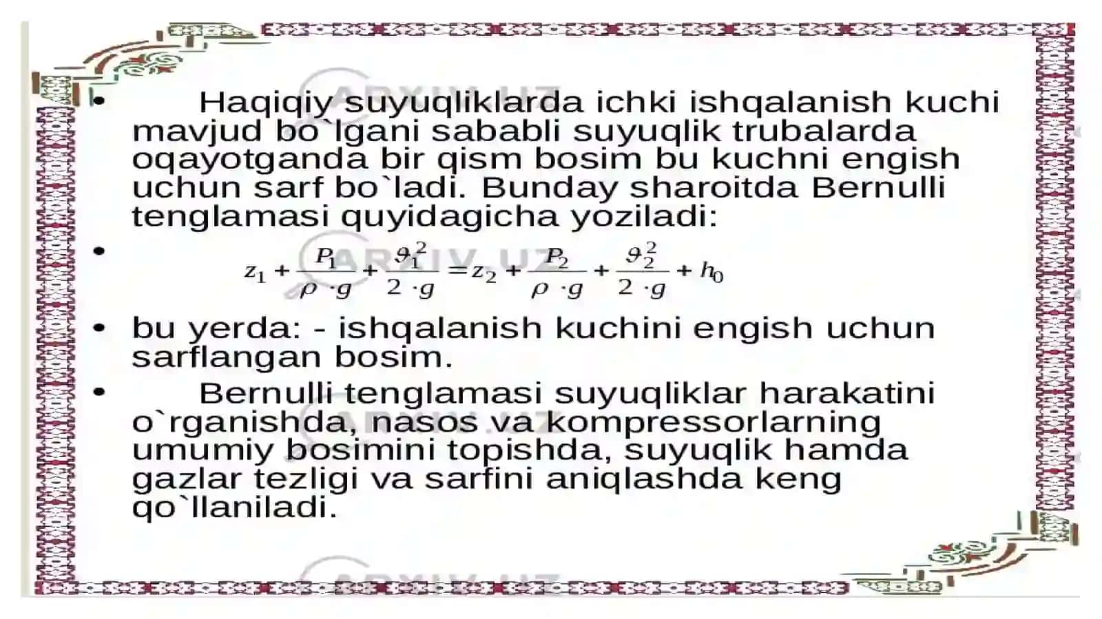 Bernulli tenglamasi 4