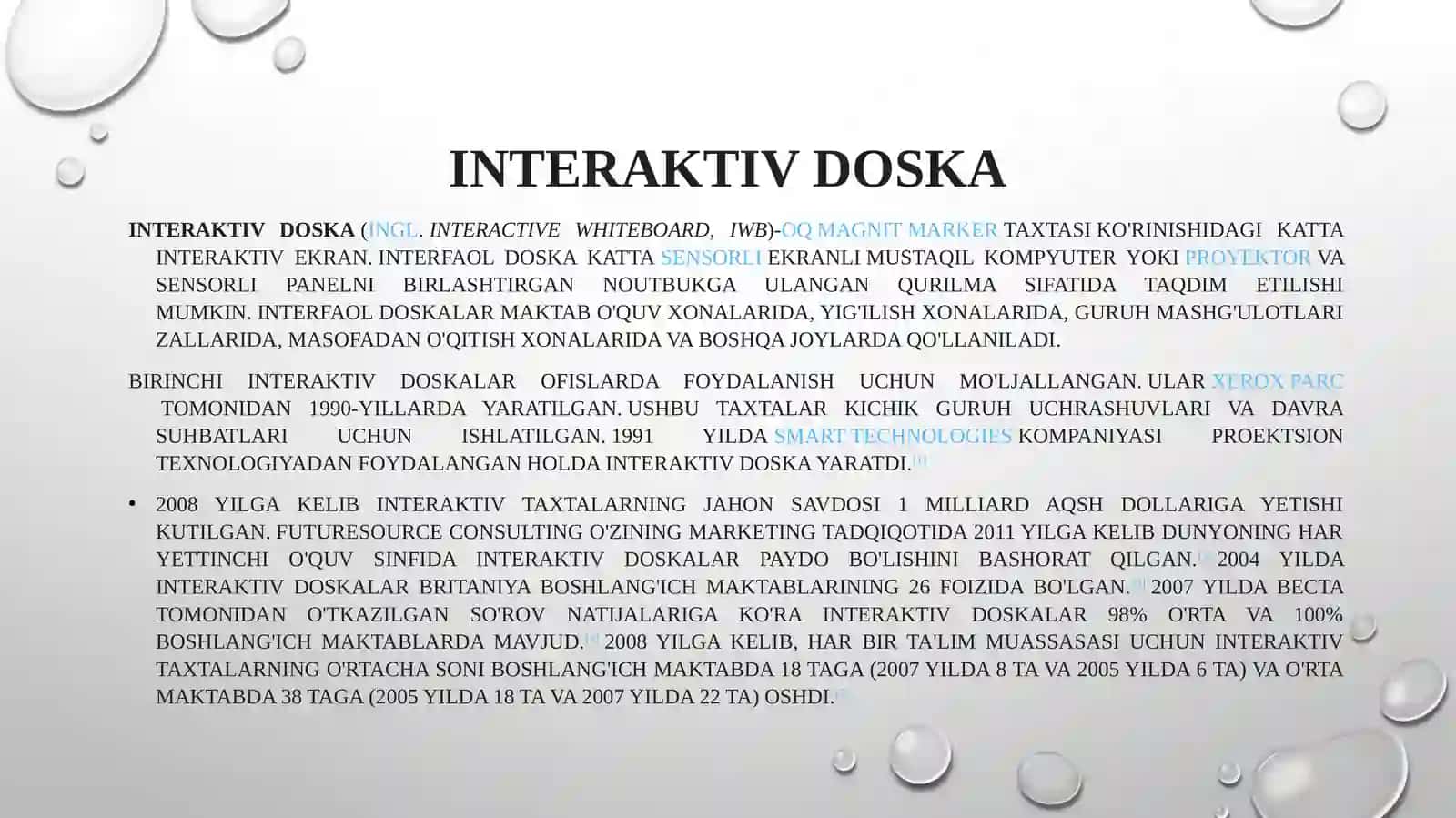 Zamonaviy interaktiv texnologiyalar (elektron doska) bilan ishlash 4