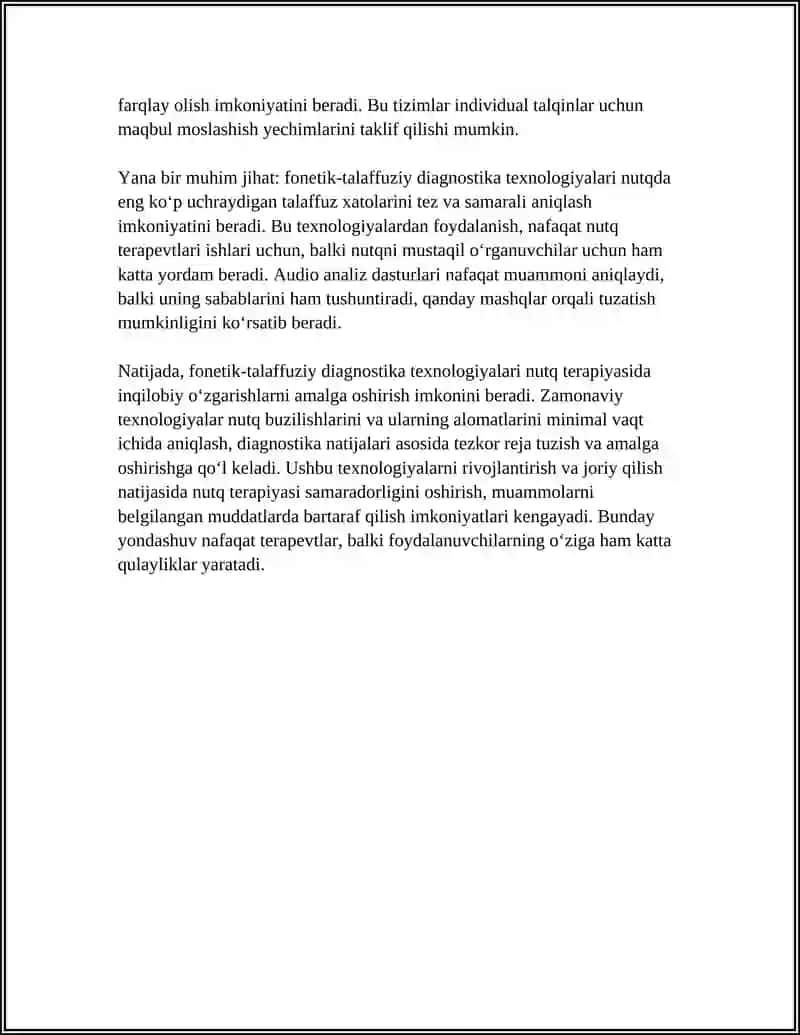 NUTQNI TOVUSH TALAFFUZI TOMONINI KORREKSIYALASH TEXNOLOGIYASI 4