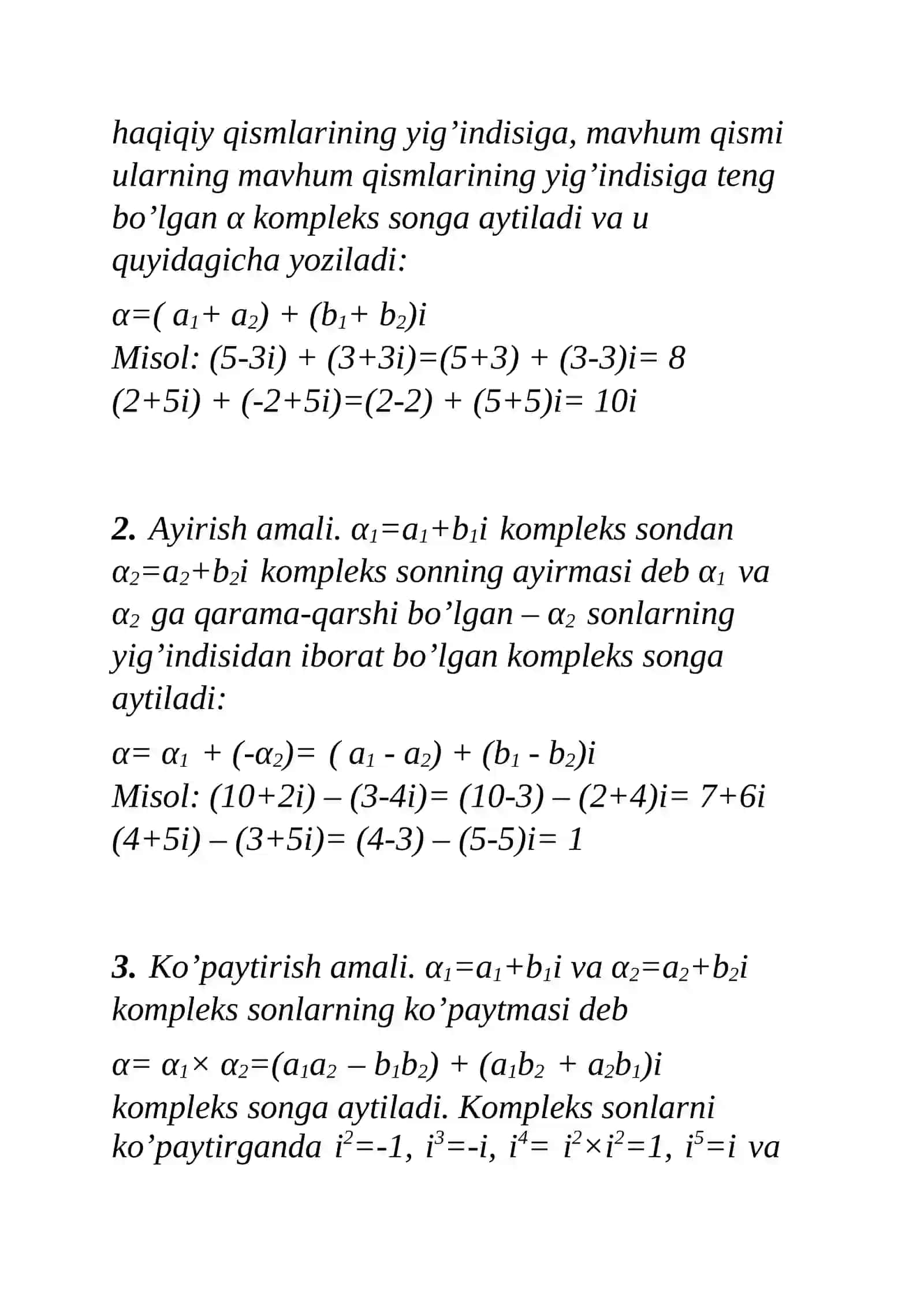 Matematika analizi 4