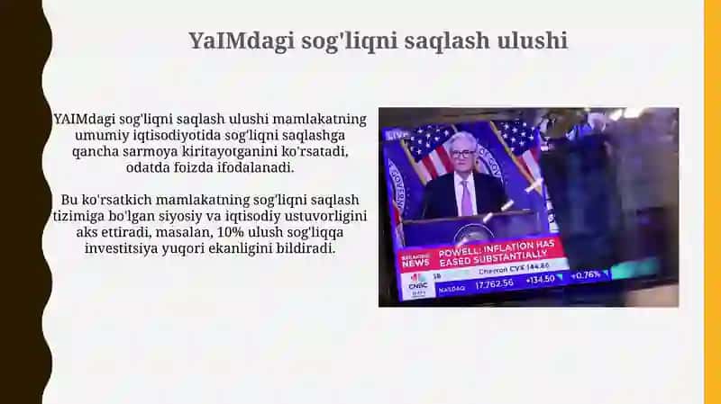 Sog'liqni saqlash sohasi bilan bog'liq iqtisodiy ko'rsatkichlar tahlili 4