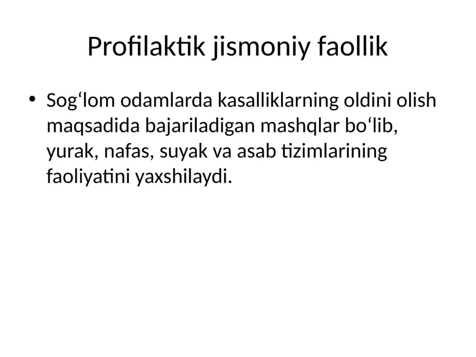 Reabilitatsiya fanidan taqdimot 4