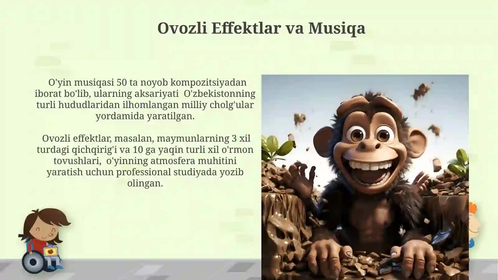 Maymunlar va Ovchilar Animatsion O'yini 4