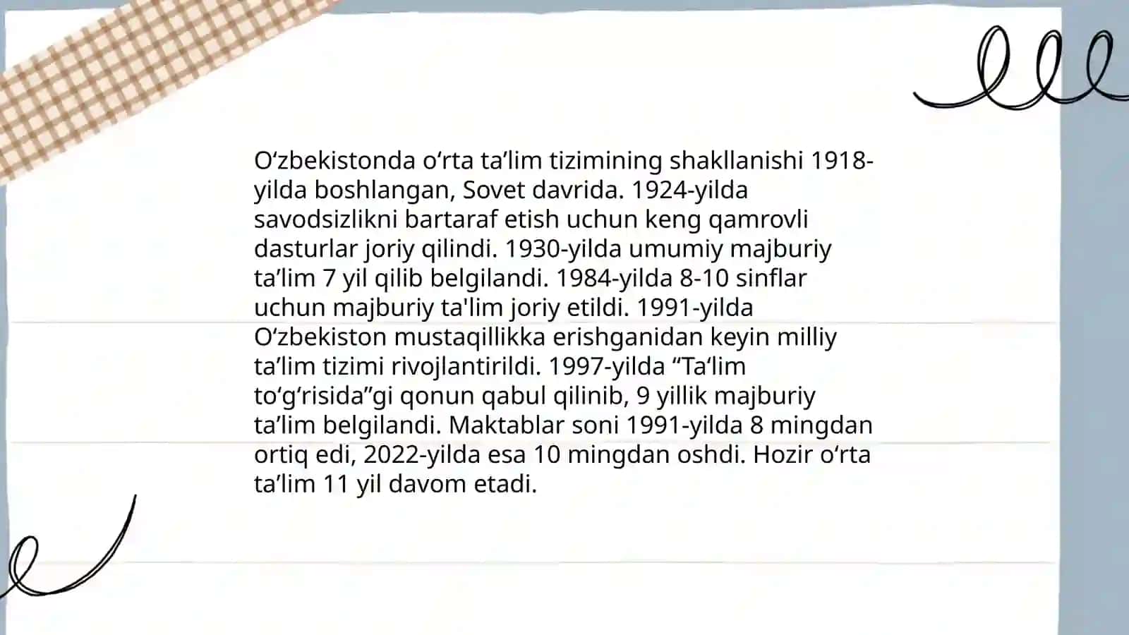 Umumiy oʻrta taʼlim: oʻtmish bugun va kelajak 4