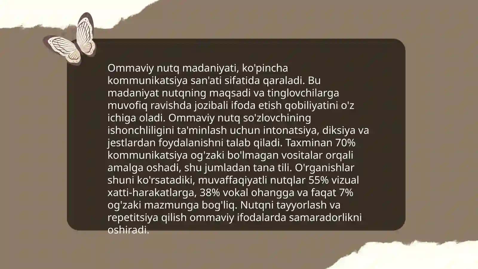 Jamoatchi - qoralovchi nutqi uslubi 4