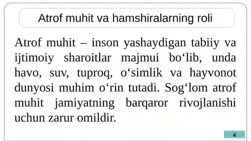 Atrofmuhit, uning salbiy ta’siri 4