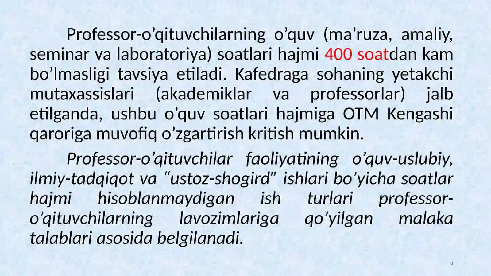 Oliy ta’lim muassasasi professor-o’qituvchilari 4