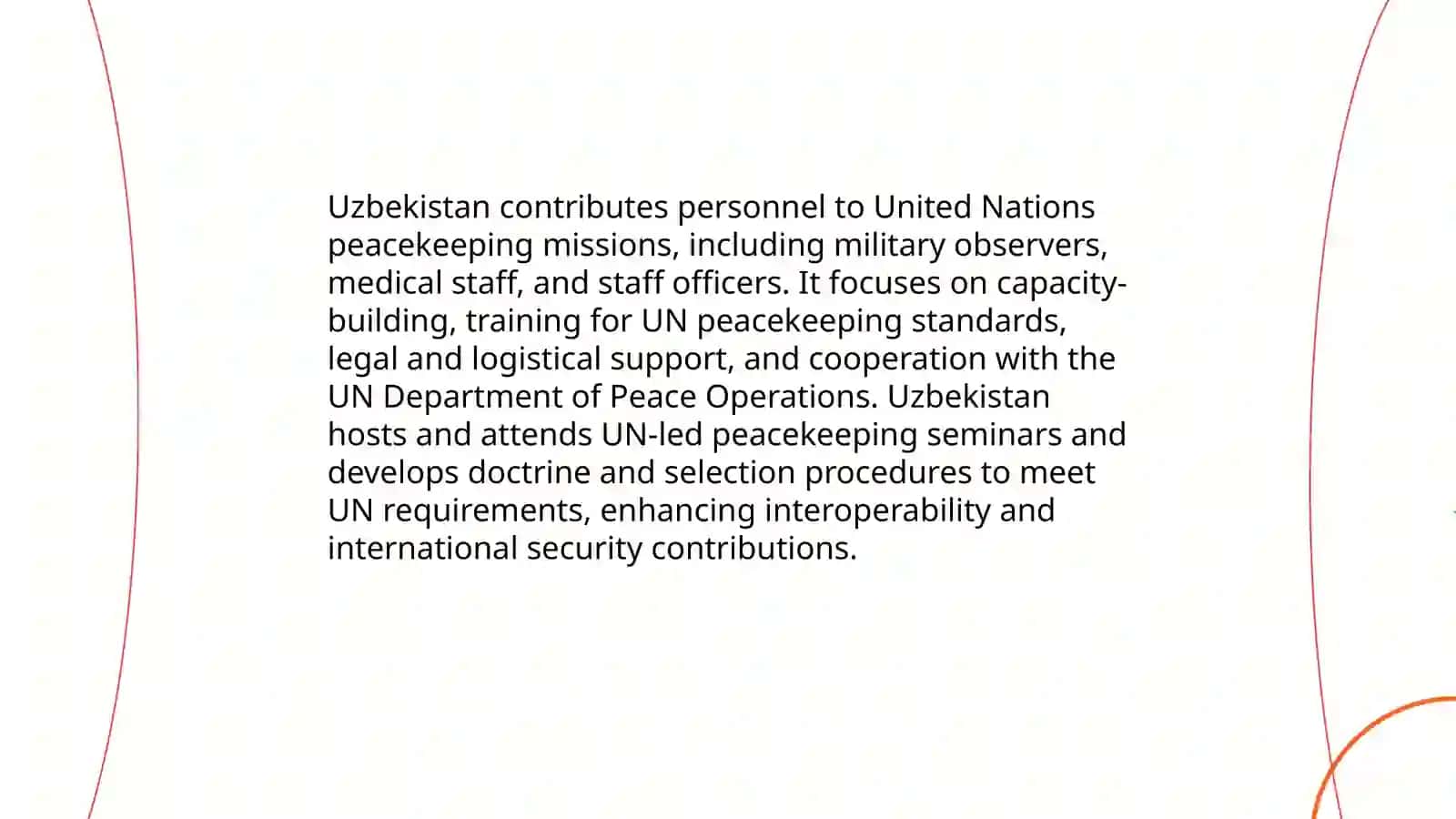The uzbek army in international cooperation 4