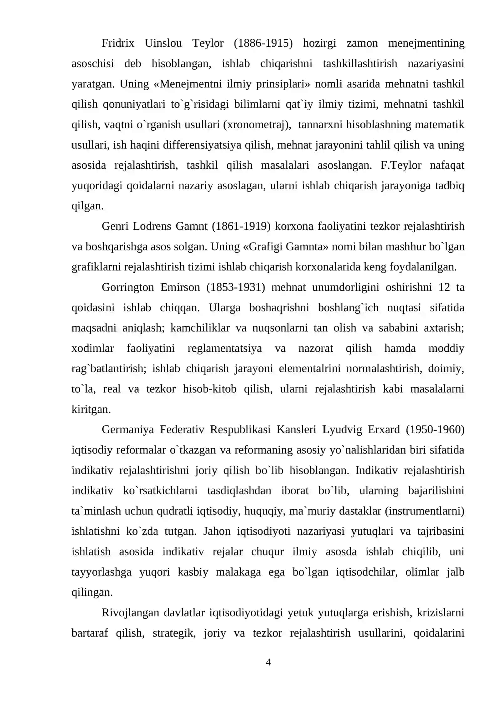 Bozor iqtisodiyoti sharoitida prognozlash va rejalashtirish 4